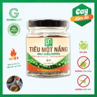 Tiêu Một Nắng Bầu Mây - Tiêu Ăn Liền - Cấp Độ Cay 4/6 - Hũ 35g - Hồ Tiêu Vùng Trồng Đạt chuẩn quốc tế GLOBALG.A.P.