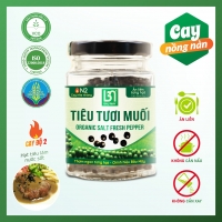 Tiêu tươi muối hữu cơ 35g
